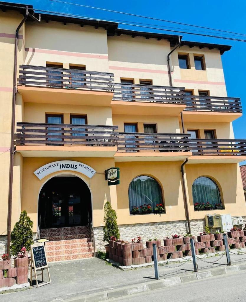 Pensiune Restaurant Indus Ocna Sibiului Dış mekan fotoğraf